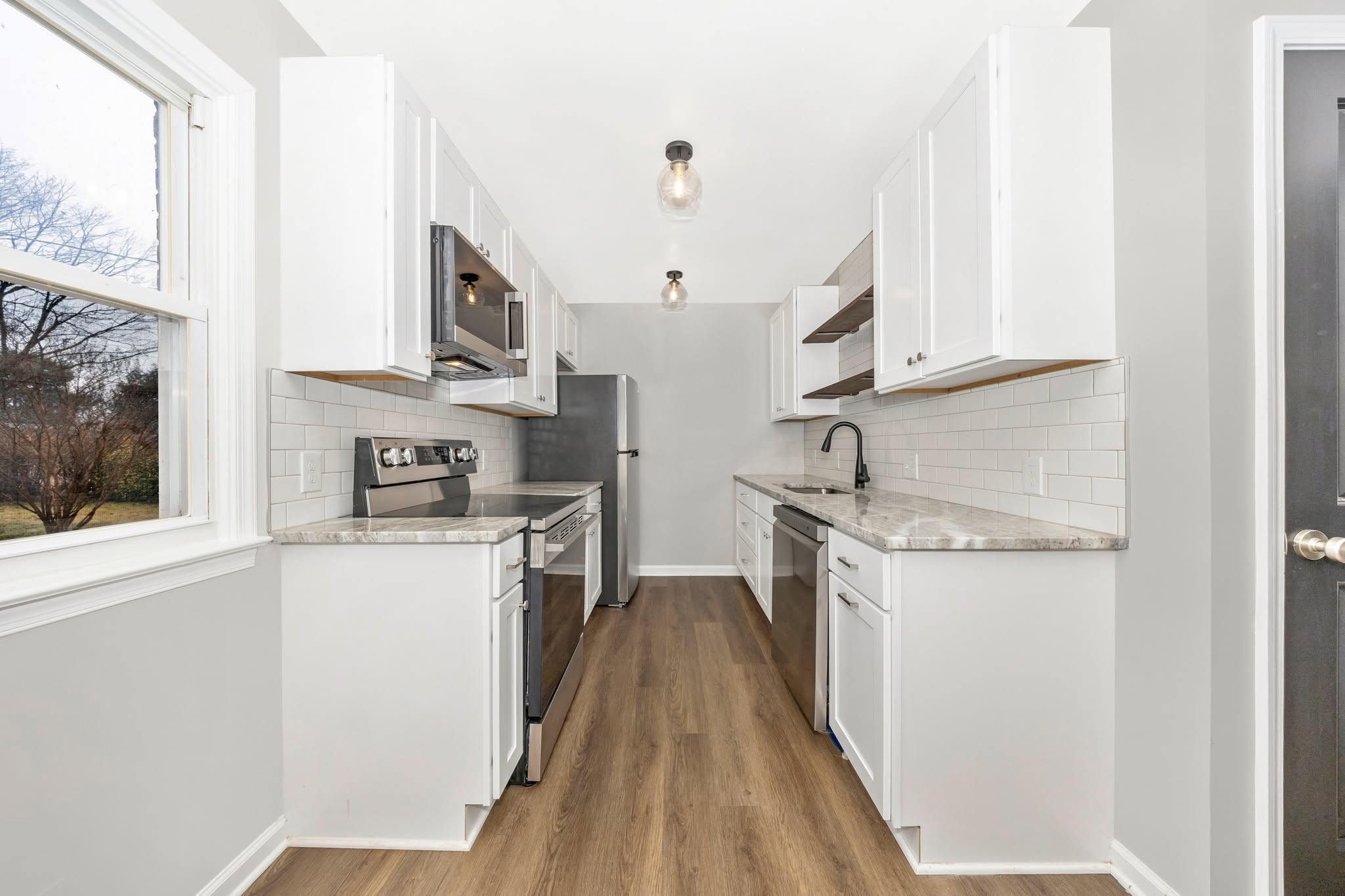 Renovated kitchen after AKO House Buyers purchase in Maryland